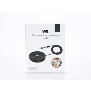 photo Microphone USB compact en métal pour visios