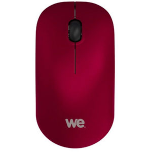 photo Souris sans fil optique 2.4 GHz 1200 DPI - Rouge