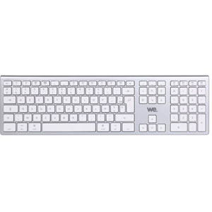 photo Clavier Bluetooth MacOS rechargeable Blanc, argent