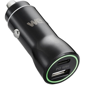 photo Chargeur allume-cigare 1x USB-A  / 1x USB-C 18W