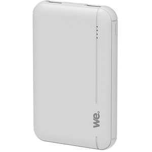 photo Batterie de secours 2 USB-A - 5000mAh / Blanc