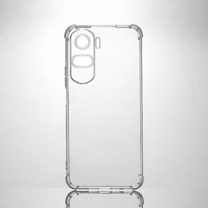 photo Coque transparente + verre trempé HONOR 90 LITE