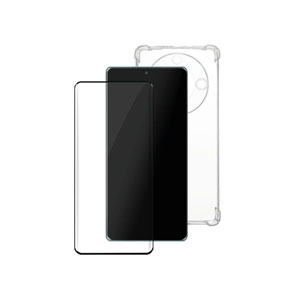 photo Coque transparente + verre trempé MAGIC 5 LITE