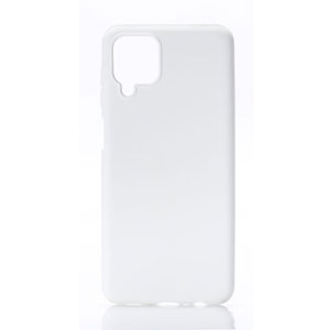photo Coque de protection silicone Galaxy A12 - Blanc