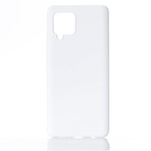 photo Coque de protection silicone Galaxy A42 - Blanc
