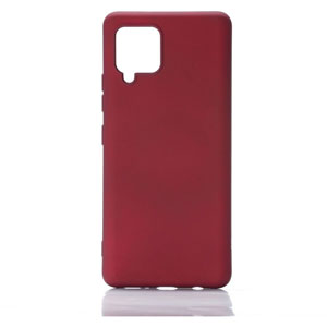 photo Coque de protection silicone Galaxy A42 - Bordeaux