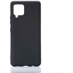 photo Coque de protection silicone Galaxy A42 - Noir