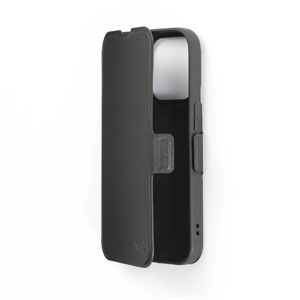 photo Etui folio aimenté pour iPhone 15 Pro Max - Noir