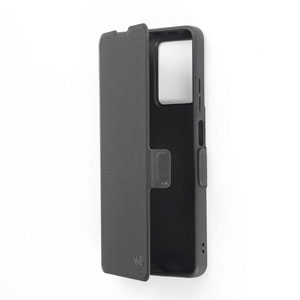 photo Etui folio aimenté  XIAOMI REDMI NOTE 12 5G - Noir