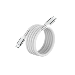 photo Câble USB-C/USB-C magnétique - 1m / Blanc