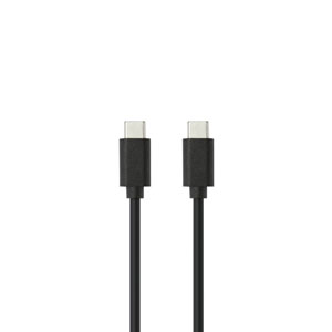 photo Câble USB-C/USB-C silicone 60W - 1.50m / Noir