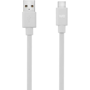 photo Câble USB-C/USB-A plat USB 3.1 gen2 - 1m / Blanc