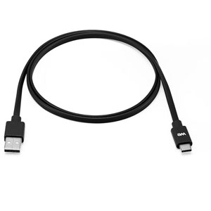 photo Câble USB-C/USB-A plat USB 3.1 gen2 - 2m / Noir