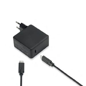 photo Chargeur USB-C 100W + câble USB-C 2m - Noir
