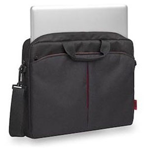 Sacoche nylon pour PC portable 14p - Noir