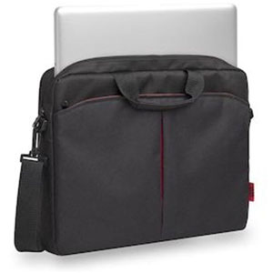 Sacoche nylon pour PC portable 14p - Noir