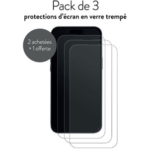 photo verres trempés IPHONE 16