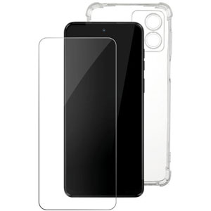 photo Coque+verre trempé  MOTOROLA G85 5G