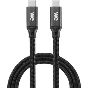 photo Câble USB-C mâle/USB-C - noir