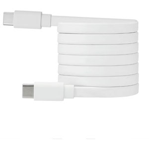 photo Câble USB-C mâle/USB-C - blanc
