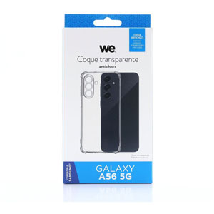 photo WE - Coque TPU - Galaxy A56 5G - transparent