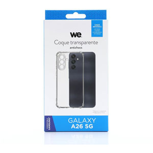 photo WE - Coque TPU - Galaxy A26 5G - transparent