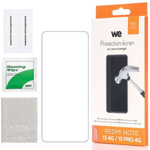 photo WE - Verre trempé - transparent - note 13 pro 4G