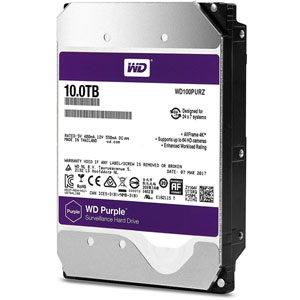 photo WD Purple 10 To SATA 6Gb/s 256Mo