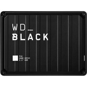 WD BLACK P10 Game Drive - 4 To / Noir