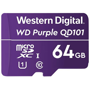 photo WD Purple microSDXC UHS-I U1 - 64Go