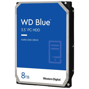 photo WD Blue 3.5  SATA 6Gb/s - 8To