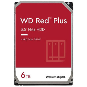 photo WD Red Plus 3.5p SATA 6Gb/s - 6To