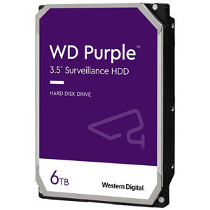 photo WD Purple 3.5p SATA 6Gb/s - 6To