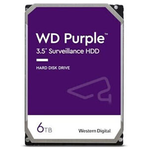 photo WD Purple 3.5p SATA 6Gb/s - 6To