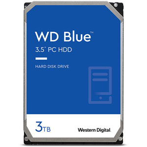 photo WD Blue 3.5p SATA 6Gb/s - 3To