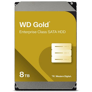 photo WD Gold 3.5p SATA 6Gb/s - 8To / 256Mo