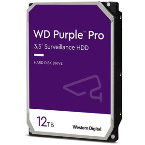 photo WD Purple Pro 3.5p SATA 6Gb/s - 12To / 512Mo