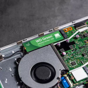 WD Green SN3000 PCIe Gen4 x4 NVMe - 500Go