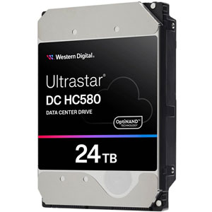 photo WD Ultrastar DC HC580 3.5p SAS 12Gb/s - 24To