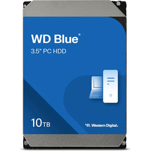 photo WD Blue 3.5p SATA 6Gb/s - 10To / 512Mo