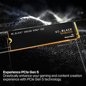 WD_BLACK SN8100 PCIe Gen 5 NVMe - 4To