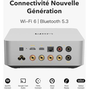 WiiM Amp Ultra Silver