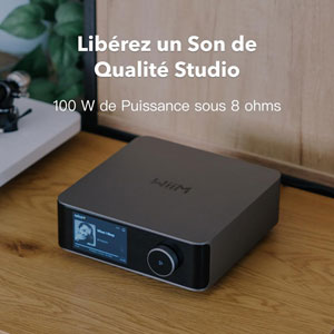 WiiM Amp Ultra Silver
