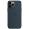 Coque silicone MagSafe iPhone 13 Pro Max - Bleu A.