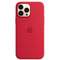 Coque silicone MagSafe iPhone 13 Pro Max - Rouge