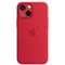 Coque silicone MagSafe iPhone 13 mini - Rouge