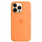 Coque silicone MagSafe iPhone 13 Pro - Orange