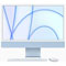 APPLE iMac 4.5K Retina - M1 7-core / 8Go / 512Go / Bleu