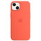 Coque silicone MagSafe pour iPhone 13 - Nectarine