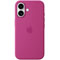 Coque silicone MagSafe pour iPhone 16 - Fuchsia